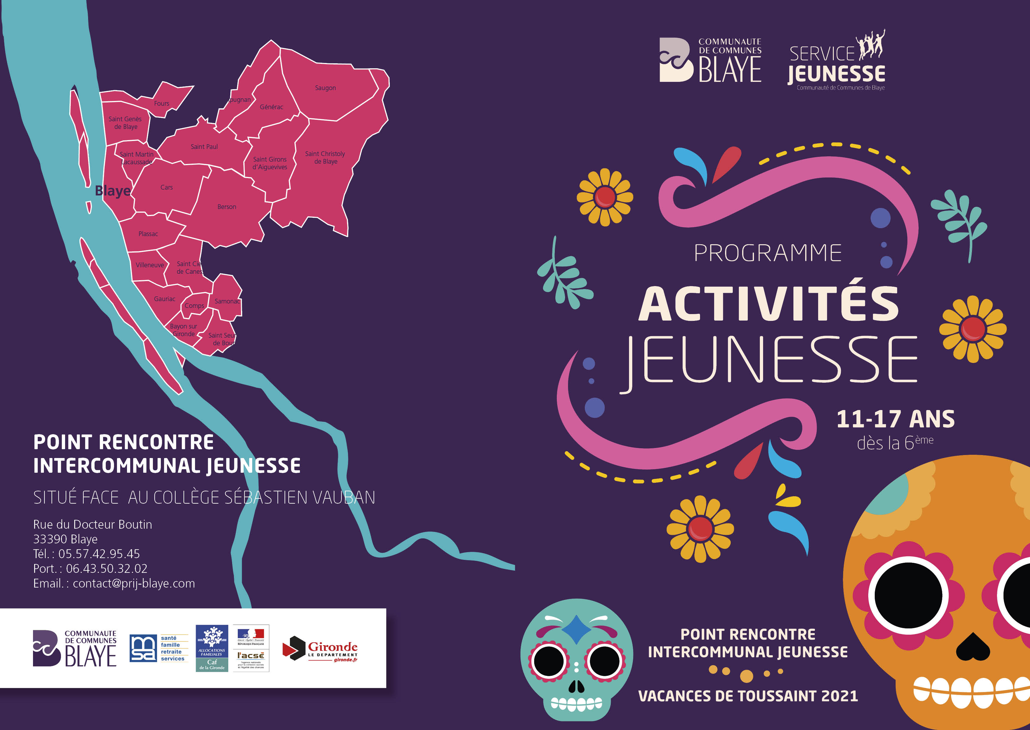 210922 programmation vacances toussaint qr code
