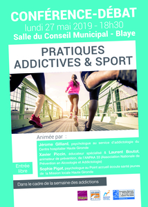 Conf santé : addictions et sport