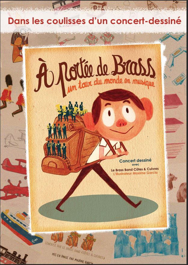 coulisses concert dessiné