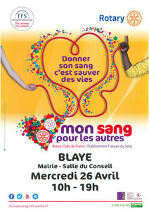 don du sang blaye