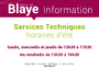 horaires été com