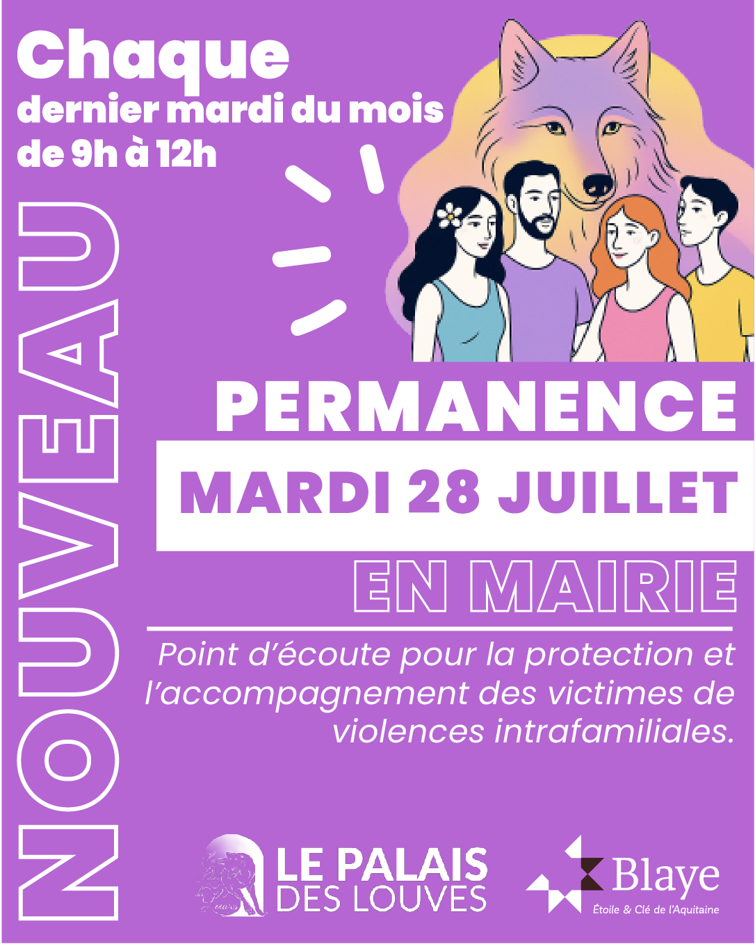 28/07/2026/palais des louves