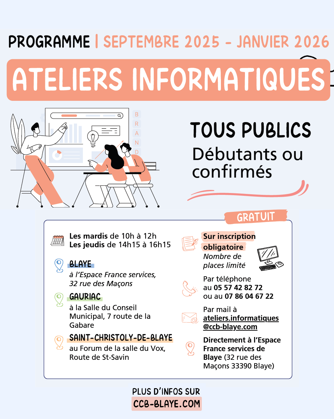 ateliers informatiques ccb