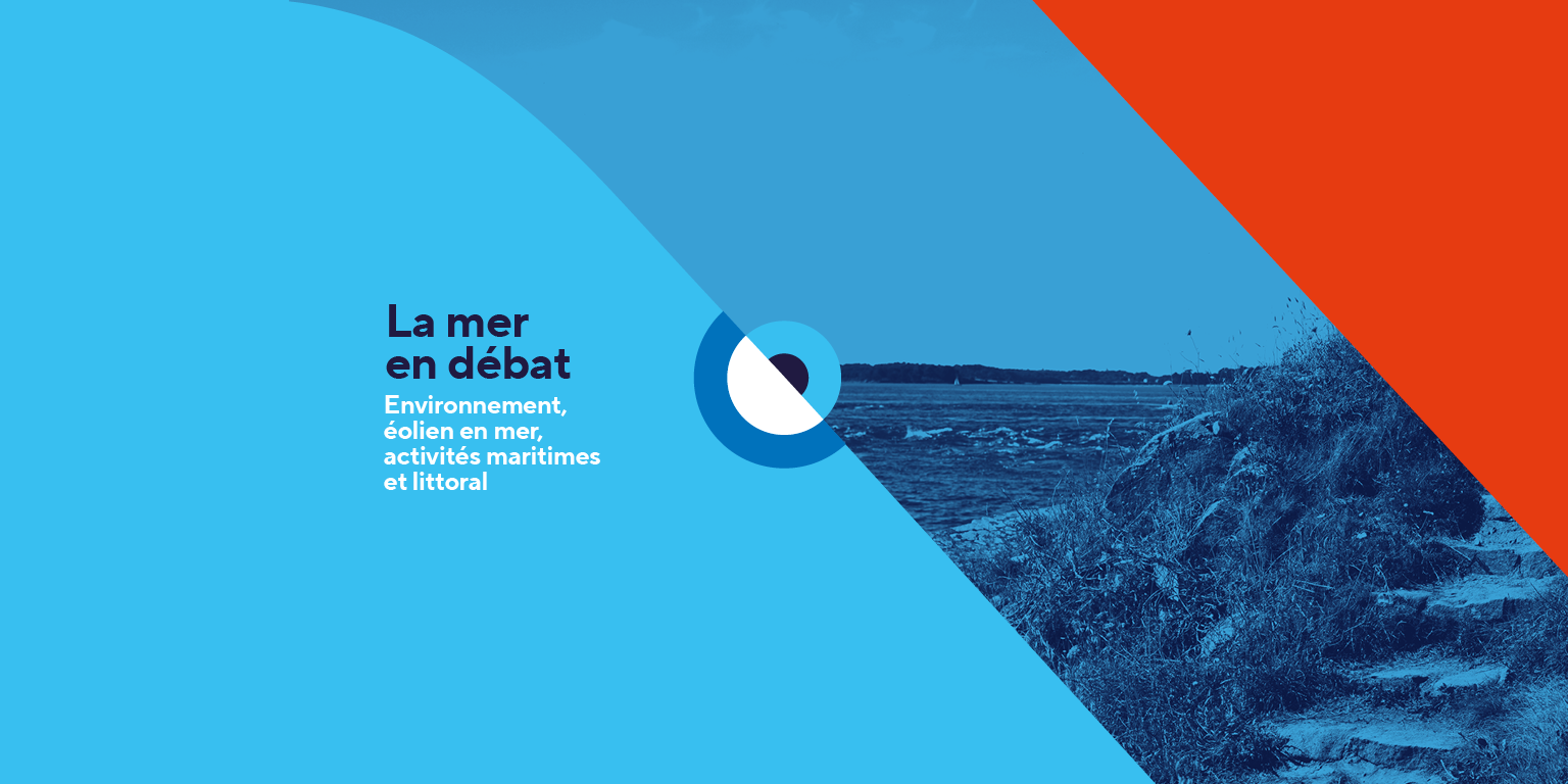 Bannière débat en mer CNDP