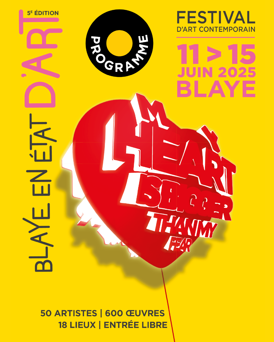 Blaye en état d'art 2025
