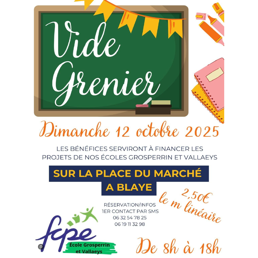 BROCANTE FCPE 2025