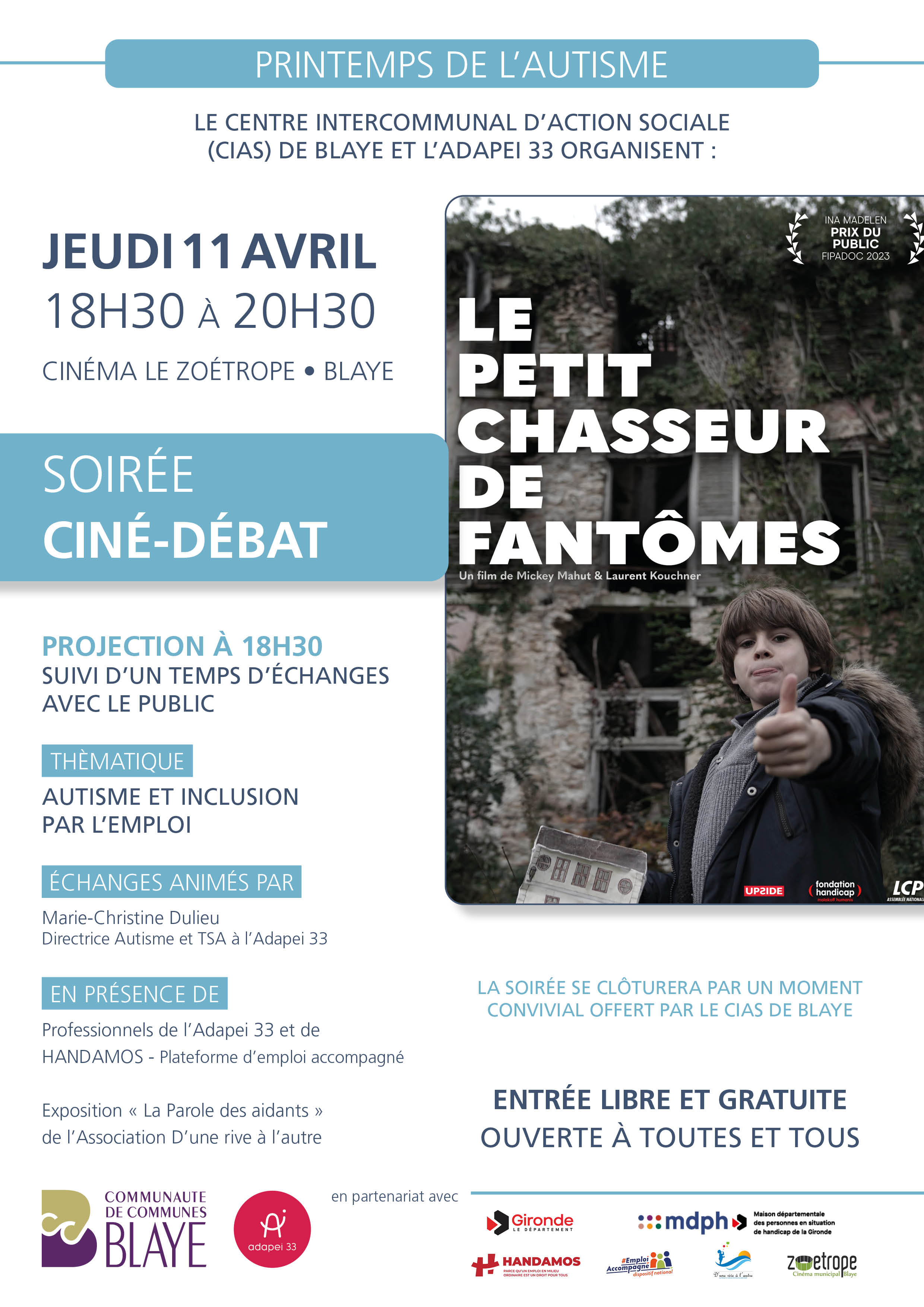 ciné débat autisme