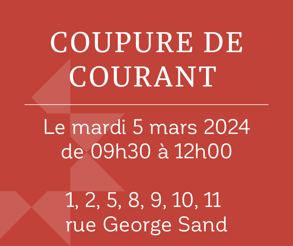 coupure courant 5/03/24