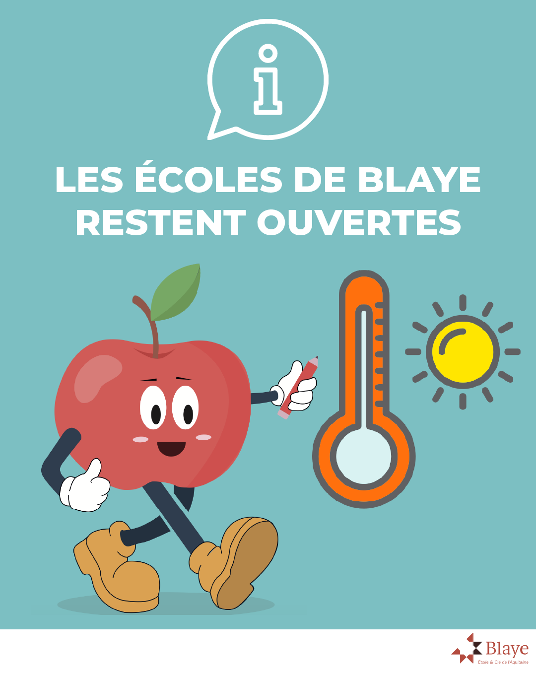 école ouverte canicule