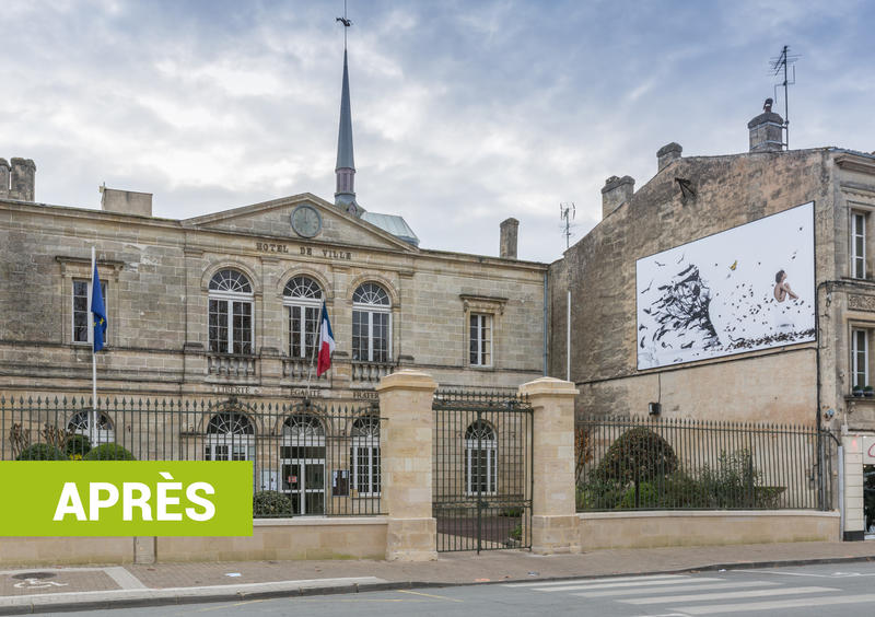 refection mur cour mairie apres