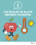 école ouverte canicule