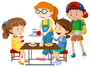 illustration cantine
