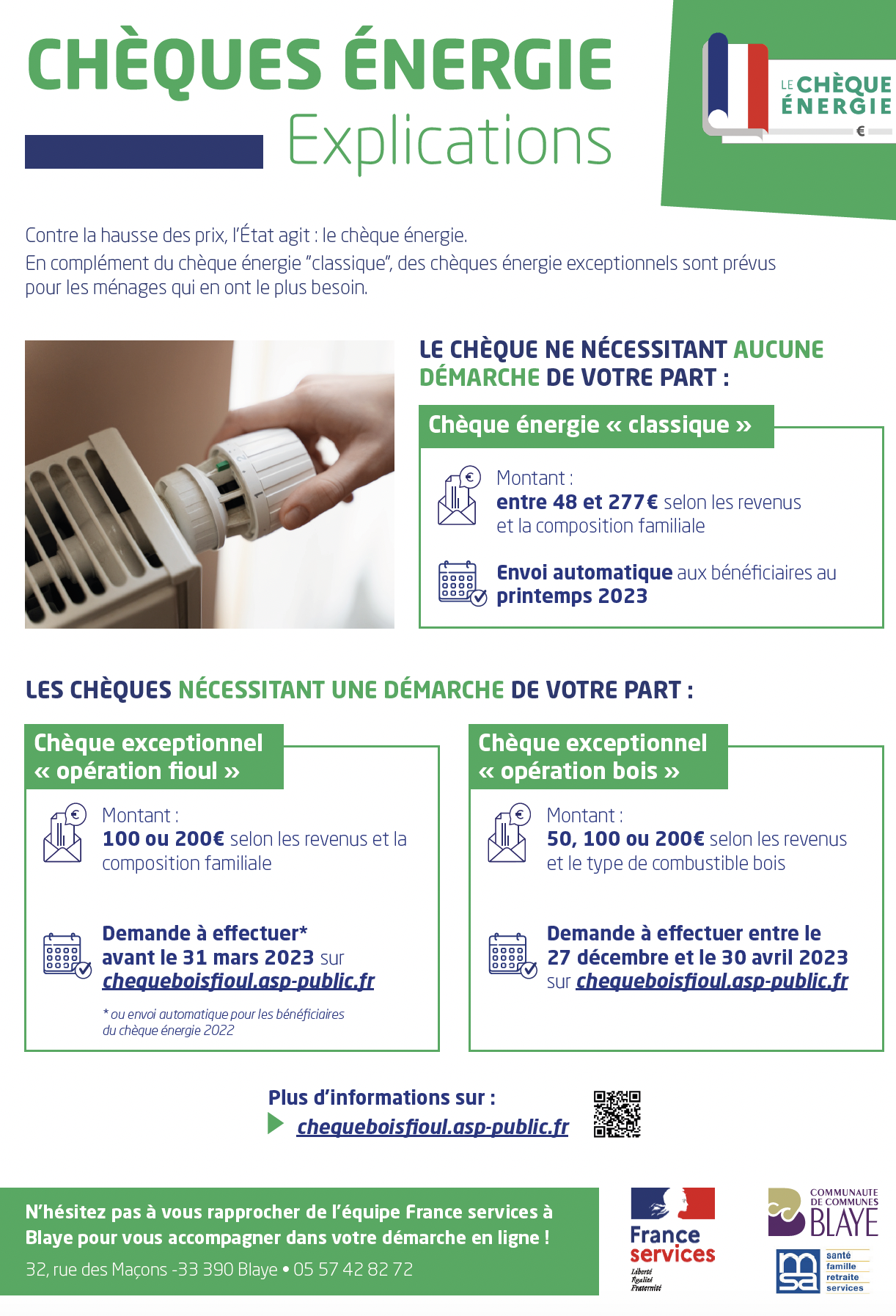tuto chèque énergie